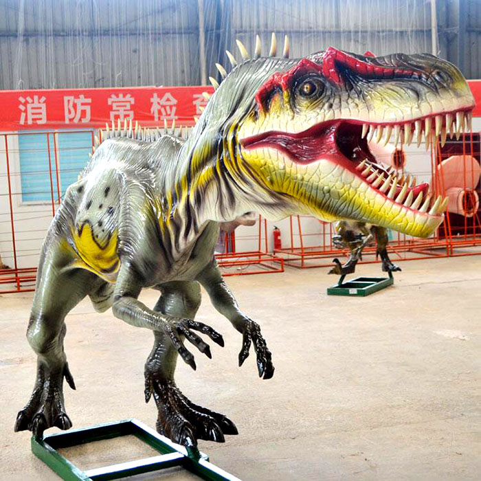 玻钢恐龙模型、玻钢摆件工艺品
