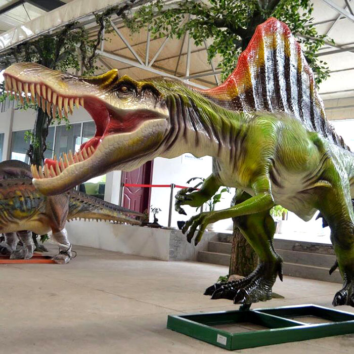玻钢恐龙工艺品、仿真恐龙模型