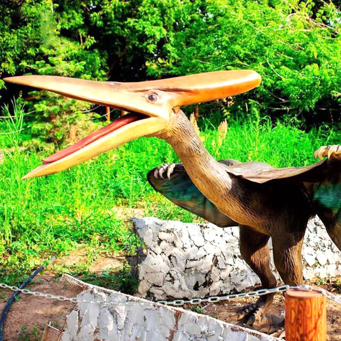 仿真恐龙、翼龙模型