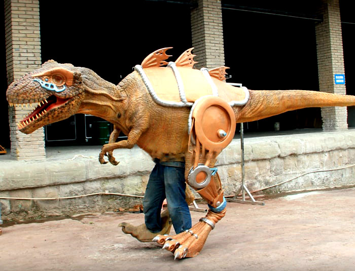 恐龙皮套、仿真恐龙模型