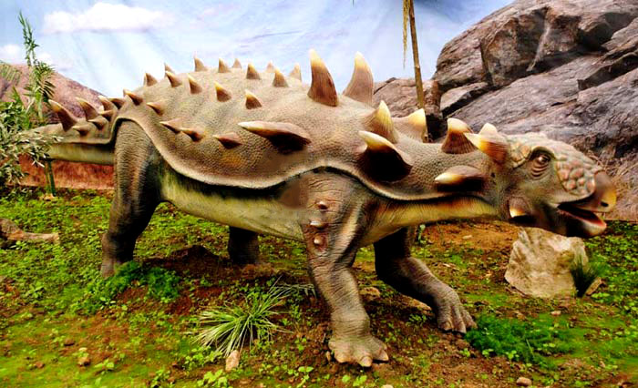 仿真恐龙定制、甲龙模型