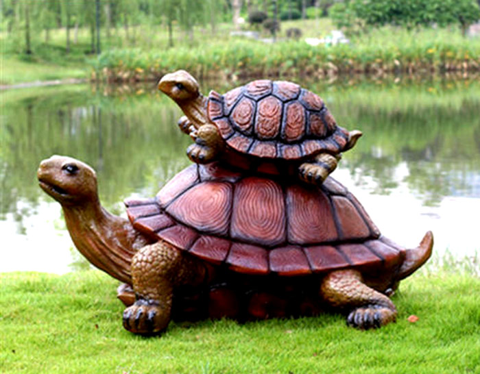 玻璃钢乌龟-定制仿真动物